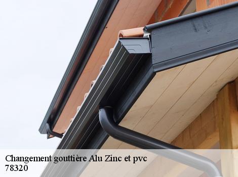 Changement gouttière Alu Zinc et pvc  78320