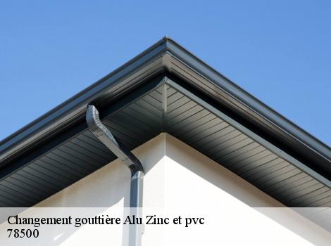 Changement gouttière Alu Zinc et pvc  78500